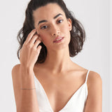 Armband Ania Haie Silver Geometry Mixed Discs Bracelet