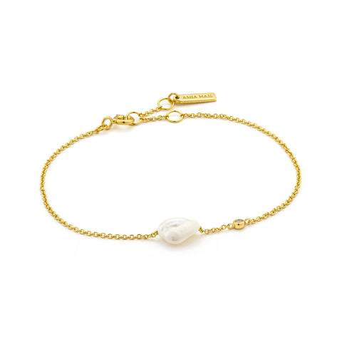 Ania Haie Armband Gold Pearl Bracelet