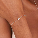 Ania Haie Armband Silver Sparkle Emblem Chain Bracelet