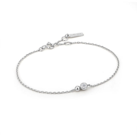 Armband Ania Haie Silver Orb Sparkle Chain Bracelet