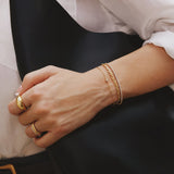 Ania Haie Armband Gold Sparkle Bezel Bracelet