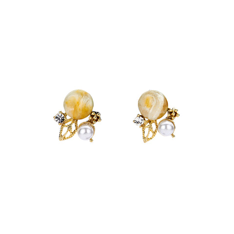 Les Cordes Oorbellen Xalo Beige