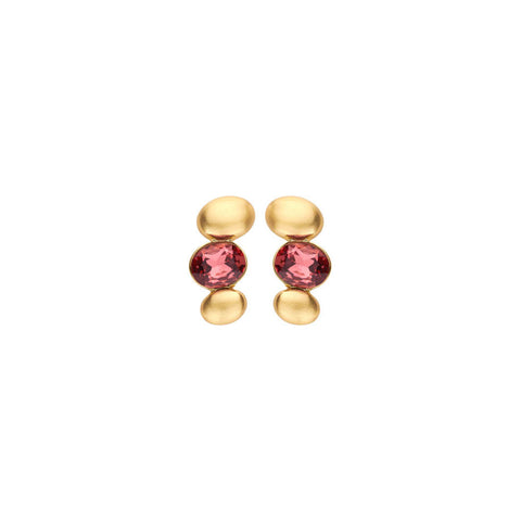 Les Cordes Oorbellen Fieke fuchsia
