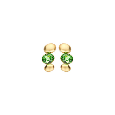 Les Cordes Oorbellen Fieke groen