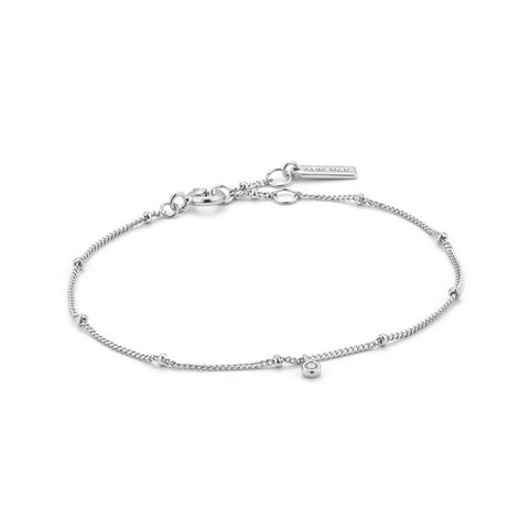 Ania Haie Armband Silver Shimmer Single stud bracelet