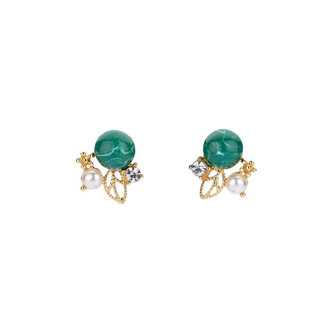 Les Cordes Oorbellen Xalo Turquoise