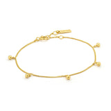 Armband Ania Haie Gold Orbit Drop Balls Bracelet