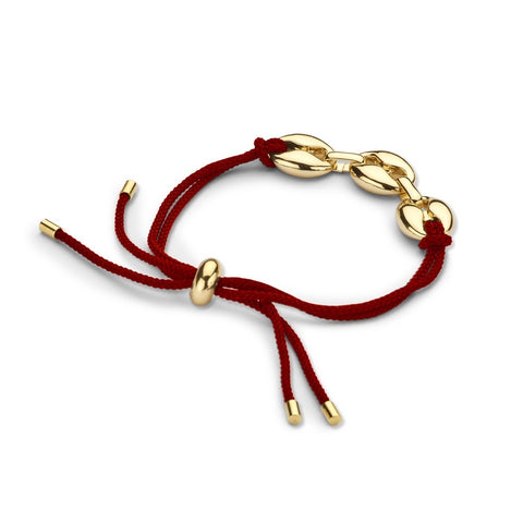 LES CORDES ARMBAND DALOM ROOD