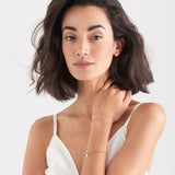 Armband Ania Haie CRUSH DROP DISC BRACELET SILVER