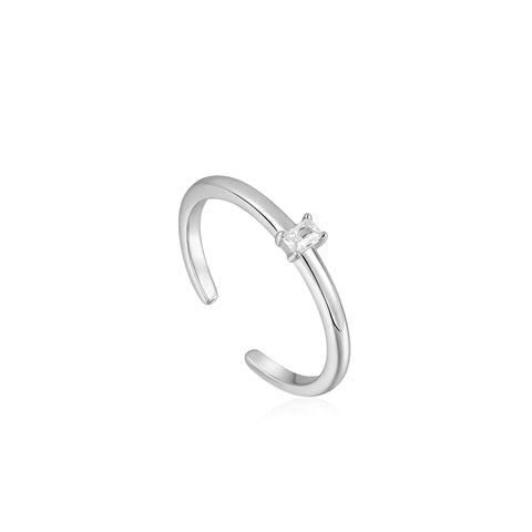 Ring Ania Haie Silver glam adjustable ring