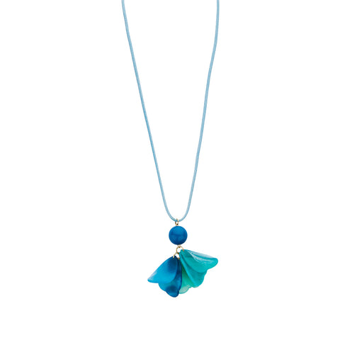 Les Cordes Halsketting KWADERIE TURQUOISE