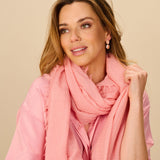 Les Cordes Sjaal Lcscarves102 roze