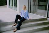 BYDANTA WIDE LEG PANTS 2 Woven Blue
