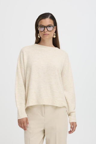 BYMONNA Pullover crème