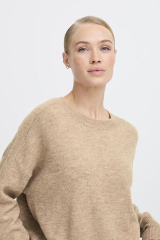 BYMONNA Pullover walnut