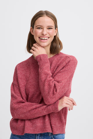 BYMONNA Pullover roan rouge