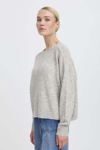 BYMONNA Pullover grey