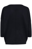 SAINT TROPEZ MILASZ R-NECK PULLOVER Night Sky