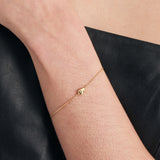 Ania Haie armband Gold Pebble Sparkle Chain Bracelet