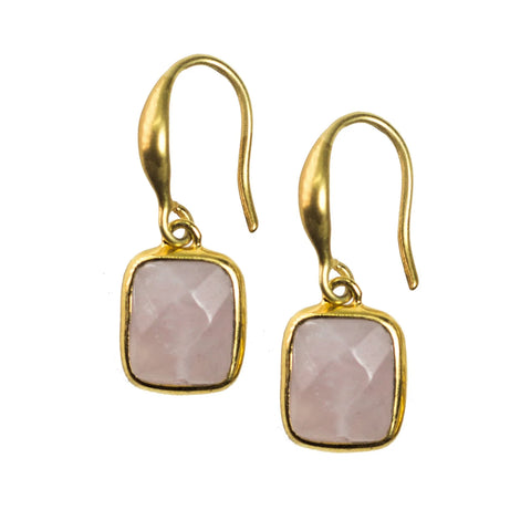 Ibu Jewels earrings Bonnie Rose Quartz