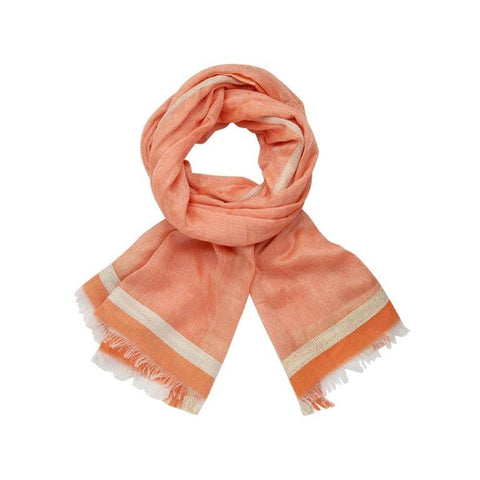 Scarves Les Cordes sjaal LCSCARVES175 SJAALS Oranje