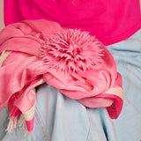 Scarves Les Cordes sjaal LCSCARVES175 SJAALS fuchsia