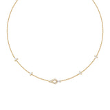 Halsketting Ania Haie Gold Geometric Satellite Necklace