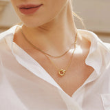 Halsketting Ania Haie Gold Linked Necklace