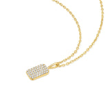 Halsketting Ania Haie Gold Pavé Pendant Necklace