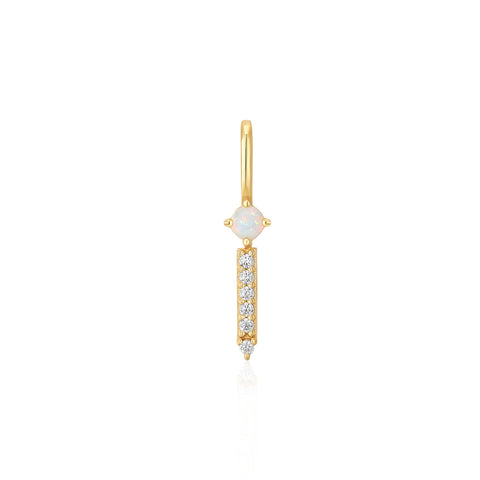 Ania Haie Gold Kyoto Opal Sparkle Bar Charm
