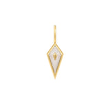 Ania Haie Zoom Gold Mother of Pearl Kite Charm