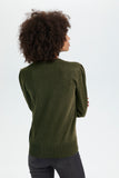 Saint Tropez MilaSZ Pullover Army Green melange