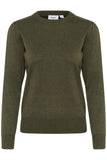 Saint Tropez MilaSZ Pullover Army Green melange