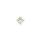 Ania Haie Gold Sparkle Round Barbell Single Earring