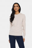 Saint Tropez MilaSZ Pullover Gray Morn Melange