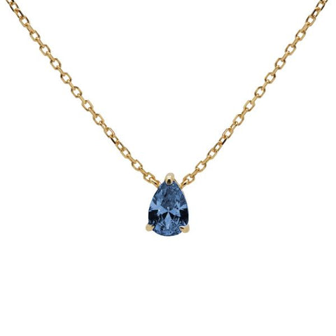 Necklace JULIA JEANS BLUE Goldplated