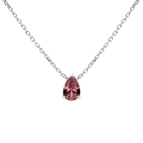 Necklace JULIA Wine Red
