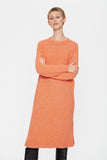 SAINT TROPEZ SELMASZ DRESS DUSTY ORANGE