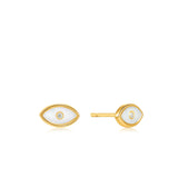 Oorbellen Ania Haie Evil Eye Gold Stud Earrings