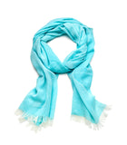 Les Cordes sjaal Lcscarves62 turquoise