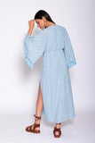 Sundress SERAPHINE LONG DRESS DUBAI BLUE BLOND