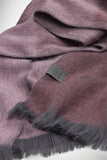 Bufandy Sjaal Soft Aubergine - Brushed Ombre