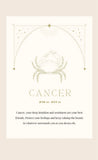 Zodiac Stud EARRINGS Cancer (kreeft)